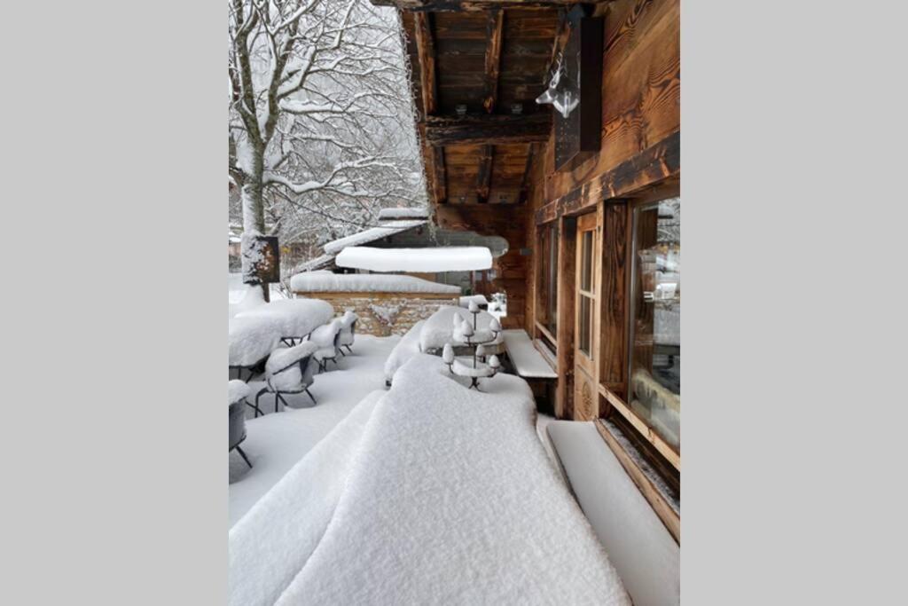 Large Premium Alpine Apartment For 4 To 8 People Vallorcine Kültér fotó